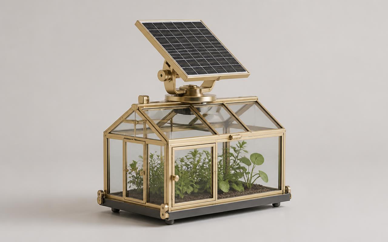 Sun-Tracking Greenhouse — sample project cover