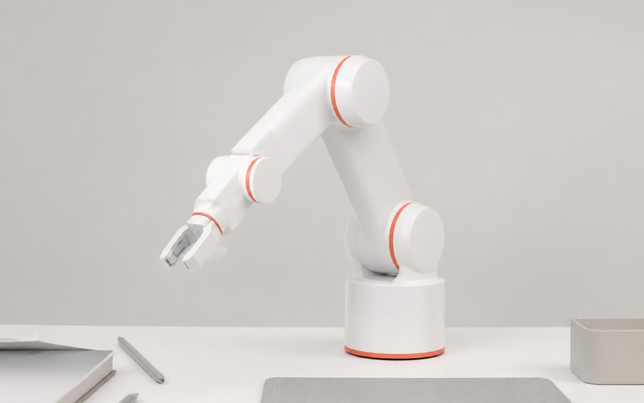 Quiet Desk Robot Arm — sample project cover